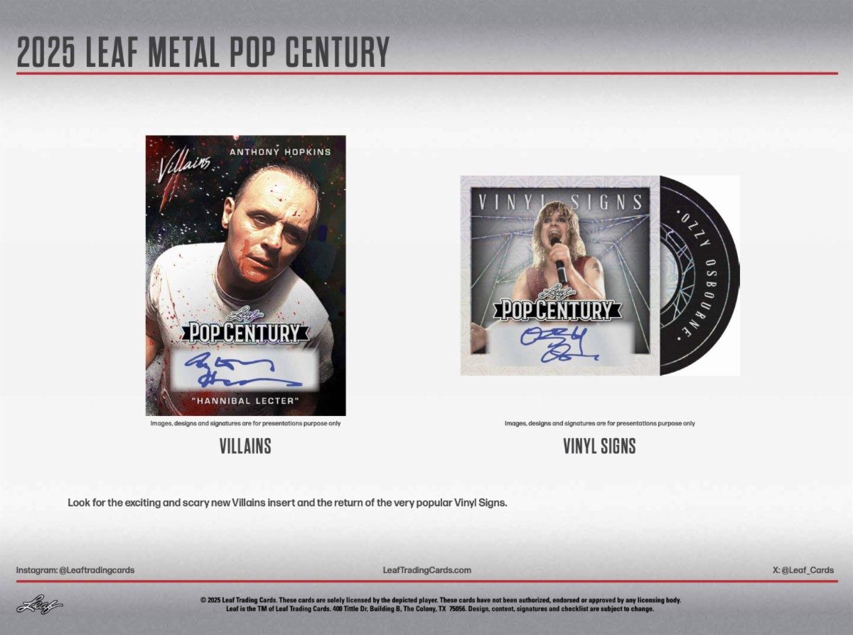 leaf l pop century クリス・ヘムズワースサインカード leaf metal pop century クリス・ヘムズワースサインカード