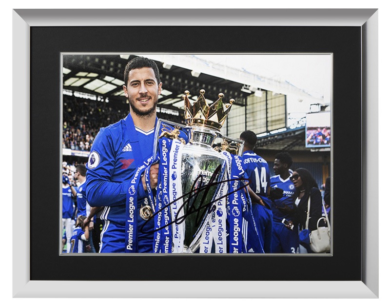 チェルシー　アザール　直筆サイン アザール直筆サインカードチェルシー