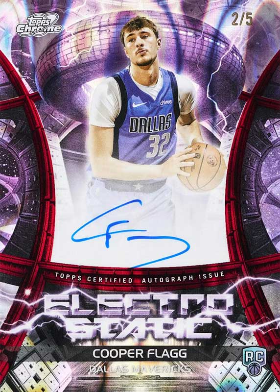 NBA 2025-26 Topps Cosmic Chrome Basketball Hobby Pack 4/30入荷 