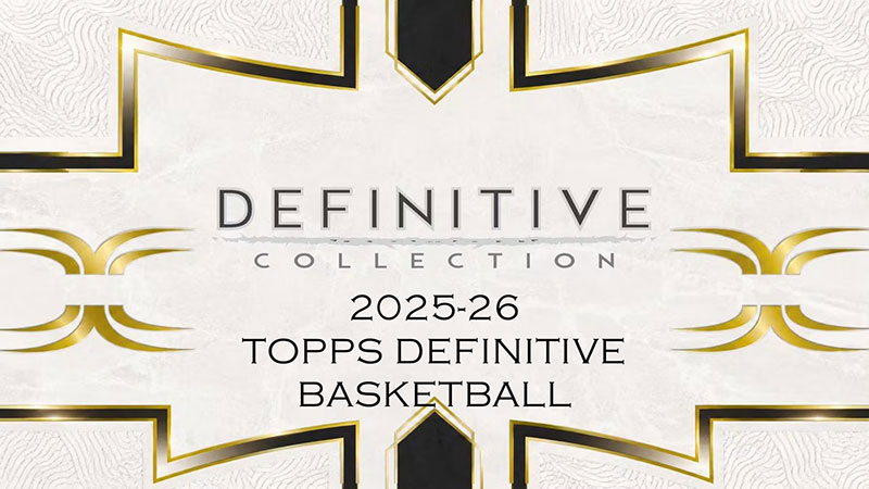 NBA 2025-26 Topps Definitive Basketball Hobby Box 9/18入荷