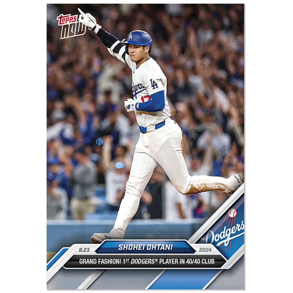 大谷翔平 #584 ドジャースの選手で初となる40/40クラブに加わっ