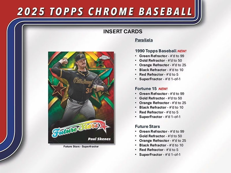 Topps Chrome ペドリ　ケースヒット 2025 Topps Chrome Baseball HOBBY