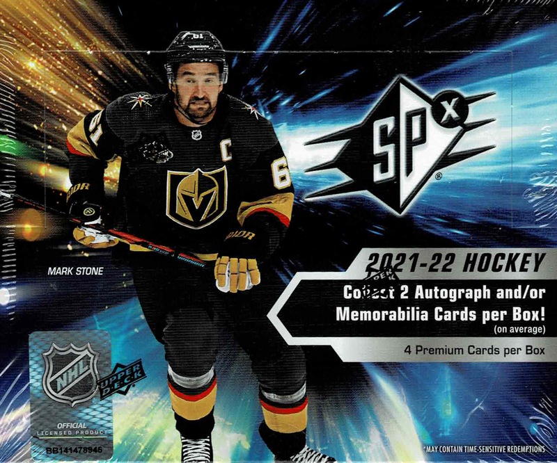 NHL 2021-22 UD SPx Hockey Box ｜カードファナティック公式通販