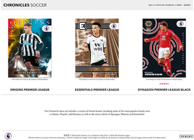 2022-23 Panini Chronicles Soccer Box 7/8入荷 ｜カード