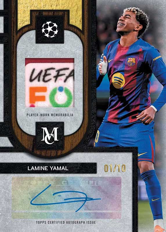 2025-26 Topps UEFA Club Competitions Museum Collection Soccer