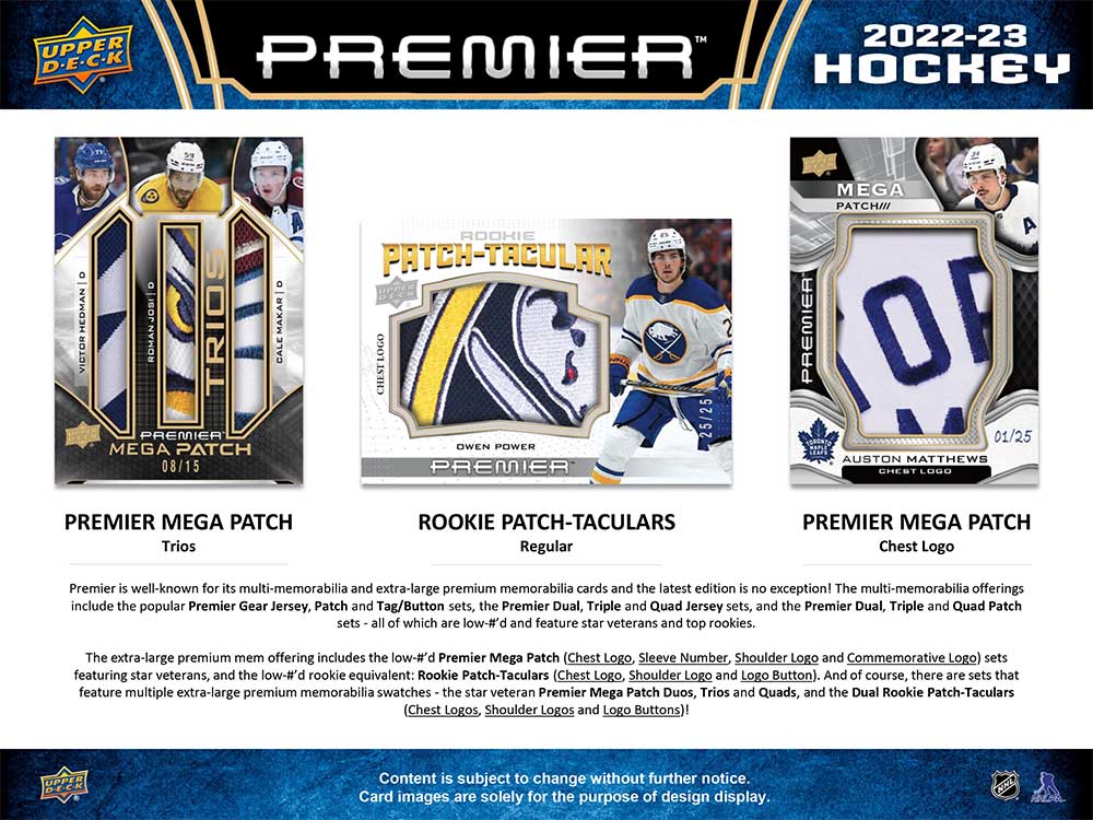 NHLカード NHL 2024-25 UPPER DECK CREDENTIALS HOCKEY HOBBY【製品情報