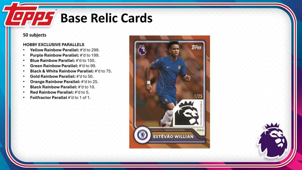 2026-27 Topps Flagship Premier League Soccer Hobby Box 9/18入荷