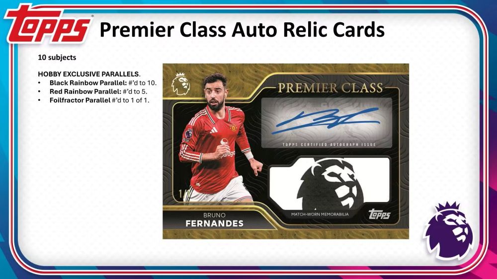 予約）2026-27 Topps Flagship Premier League Soccer Hobby Box 9/18