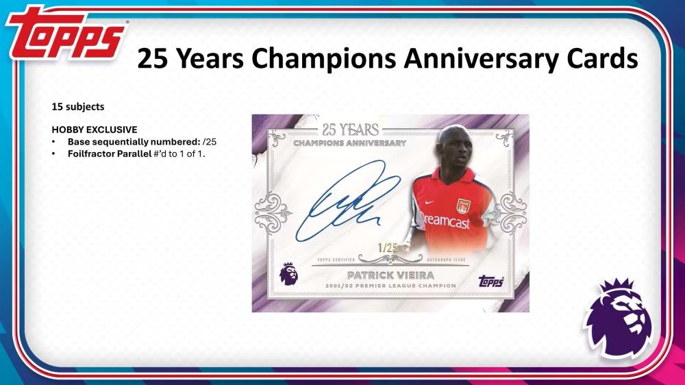 2026-27 Topps Flagship Premier League Soccer Hobby Box 9/18入荷