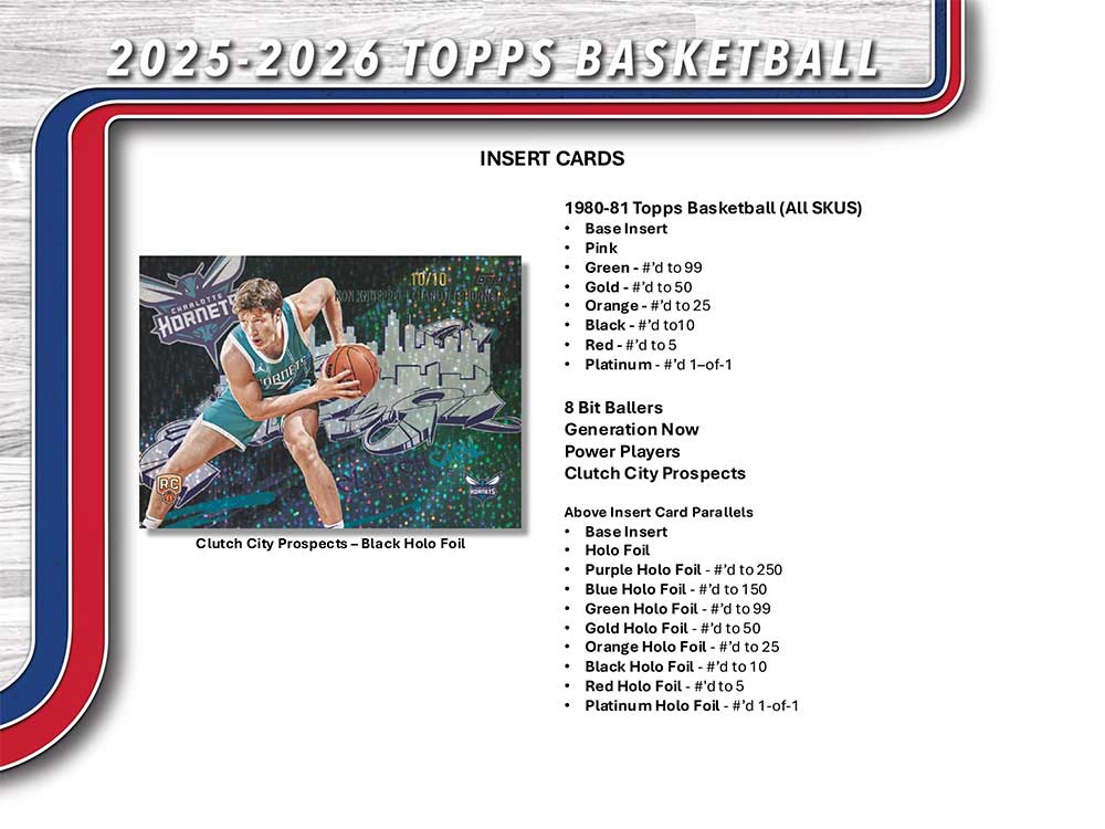 NBA 2025-26 Topps Flagship Basketball Mega Box 11/7入荷 ｜カード