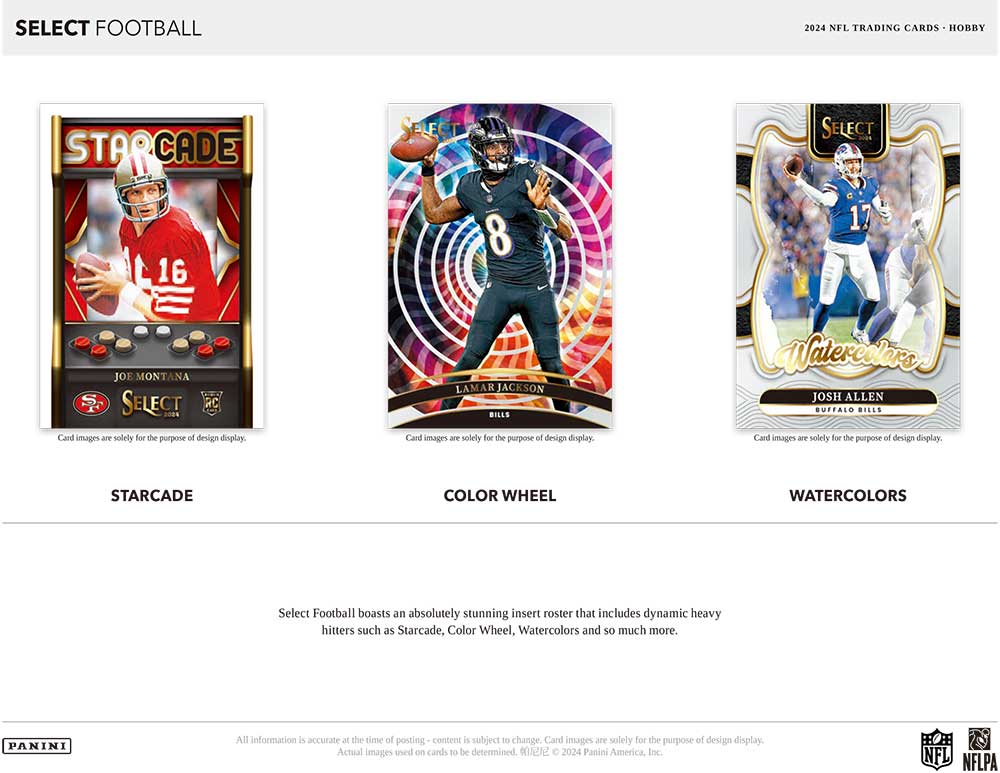 NFL 2024 Panini Select Football Hobby Box 5/29入荷 ｜カード
