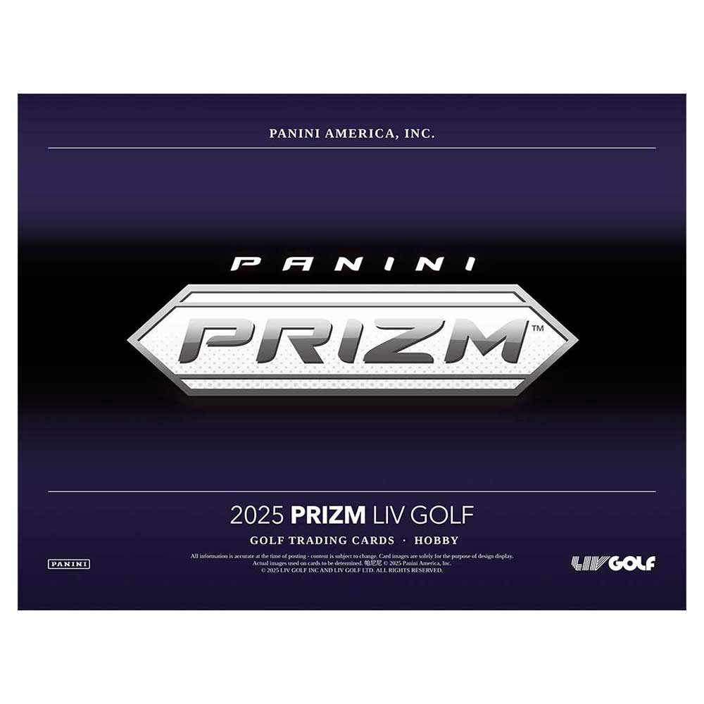 2025 Panini Prizm LIV Golf Hobby Box 8/23入荷 ｜カード