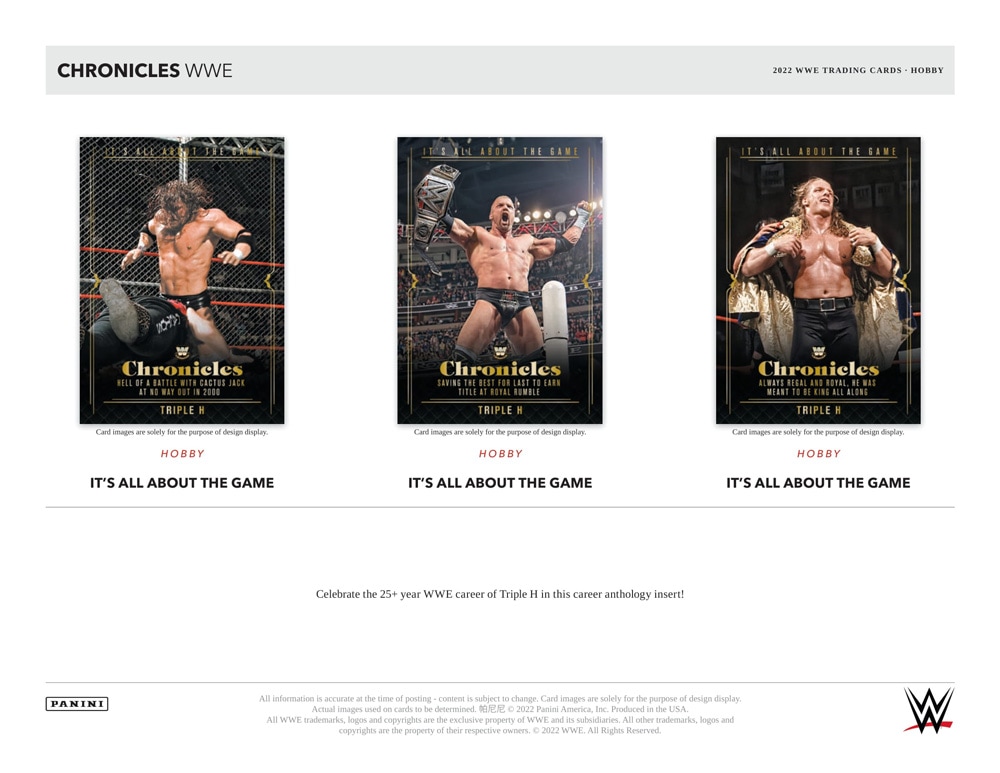2022 Chronicles WWE 1/4入荷 |カードファナティック公式通販 2022 Chronicles WWE 1/4入荷 |カードファナティック公式通販