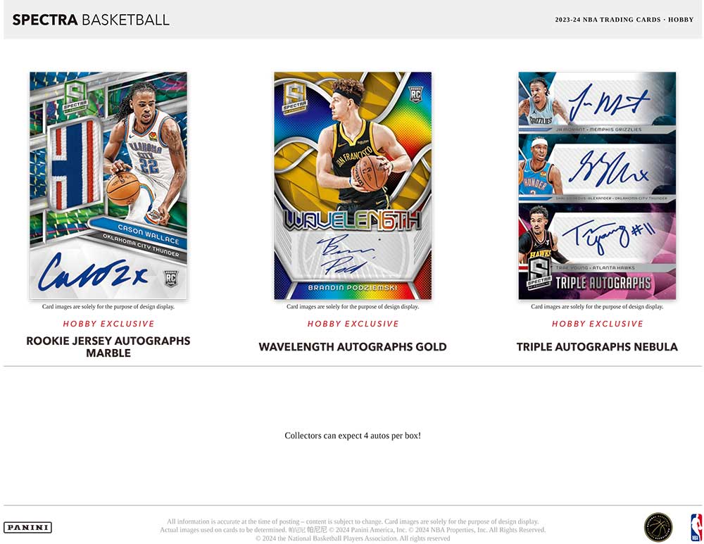 NBA 2023-24 Panini Spectra Basketball Box 9/12入荷 ｜カード