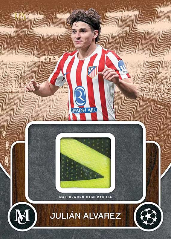 予約)2025-26 Topps UEFA Club Competitions Museum Collection Soccer