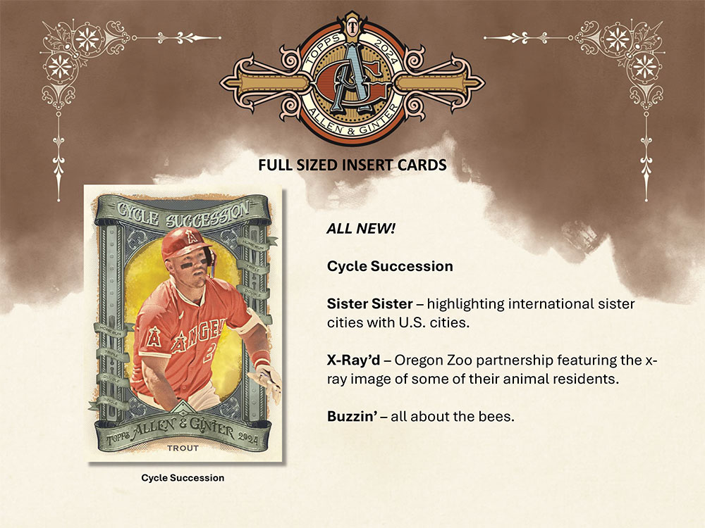 MLB 2024 Topps Allen & Ginter Baseball Box 10/30入荷！！大谷
