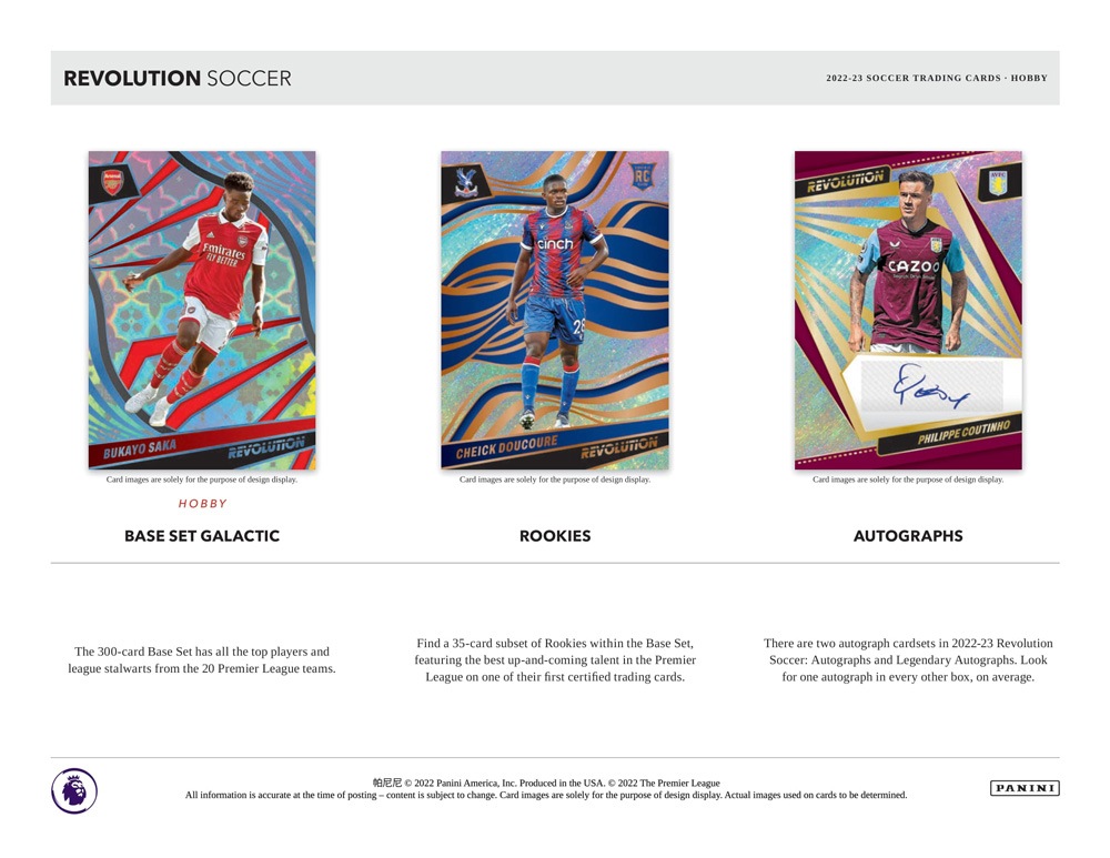 2022-23 Panini Revolution Soccer Box 2/25入荷 ｜カード