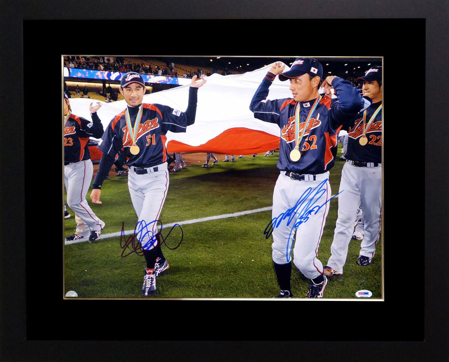 イチロー & 川崎宗則 2009 ワールド・ベースボール・クラシック 直筆