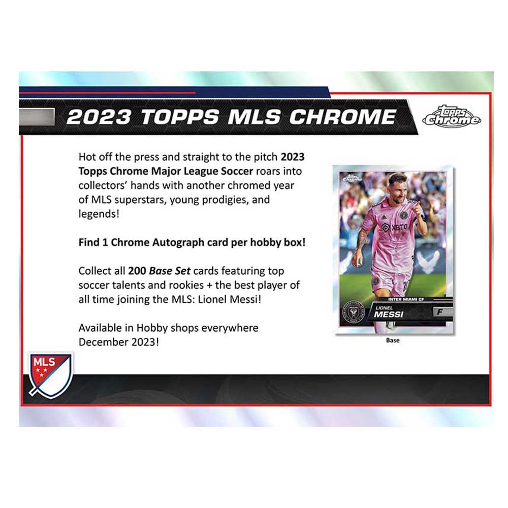 2023 Topps Chrome MLS Major League Soccer Hobby版 12/27入荷！ ｜カードファナティック公式通販