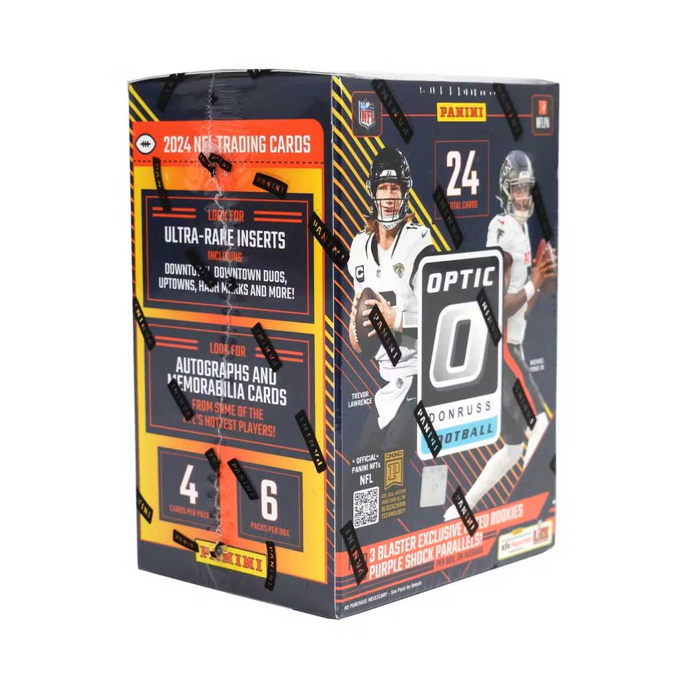 NFL 2024 Panini Donruss Optic Football Blaster Box 4/29入荷