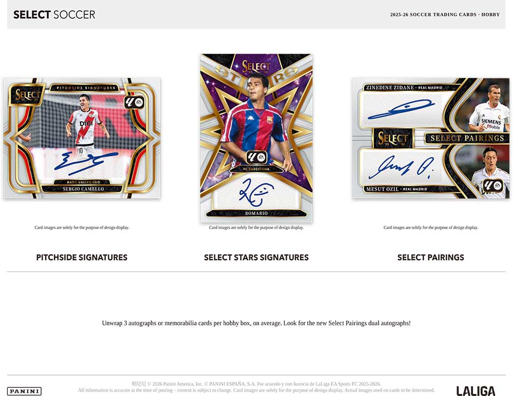 2025-26 Panini Select LaLiga Soccer Hobby Box 4/9入荷 ｜カード