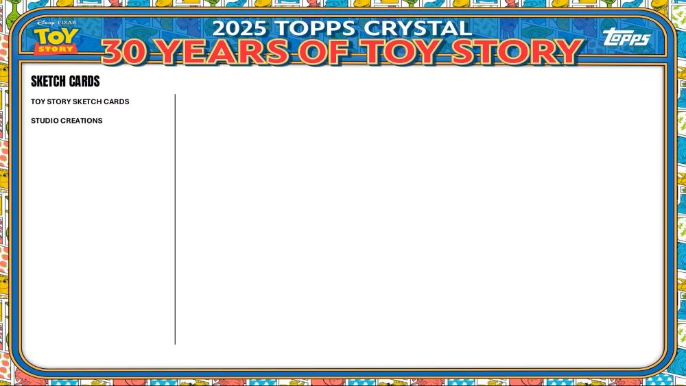 トイ・ストーリー 2025 Topps Crystal 30 Years of Toy Story Hobby