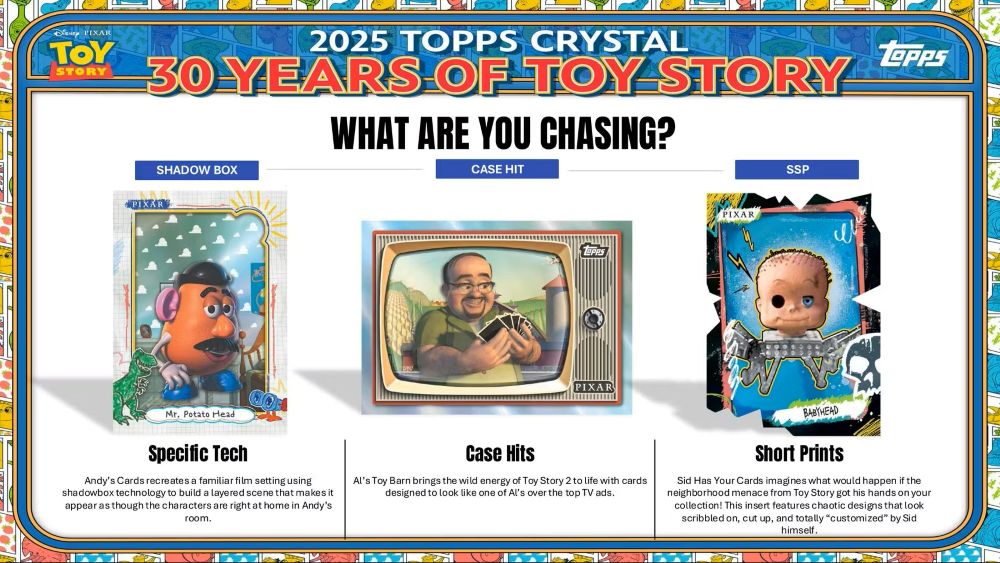topps 2025 トイストーリー 30枚限定サイン　ミニバズ　ミニザーク トイ・ストーリー 2025 Topps Crystal 30 Years of Toy Story Hobby