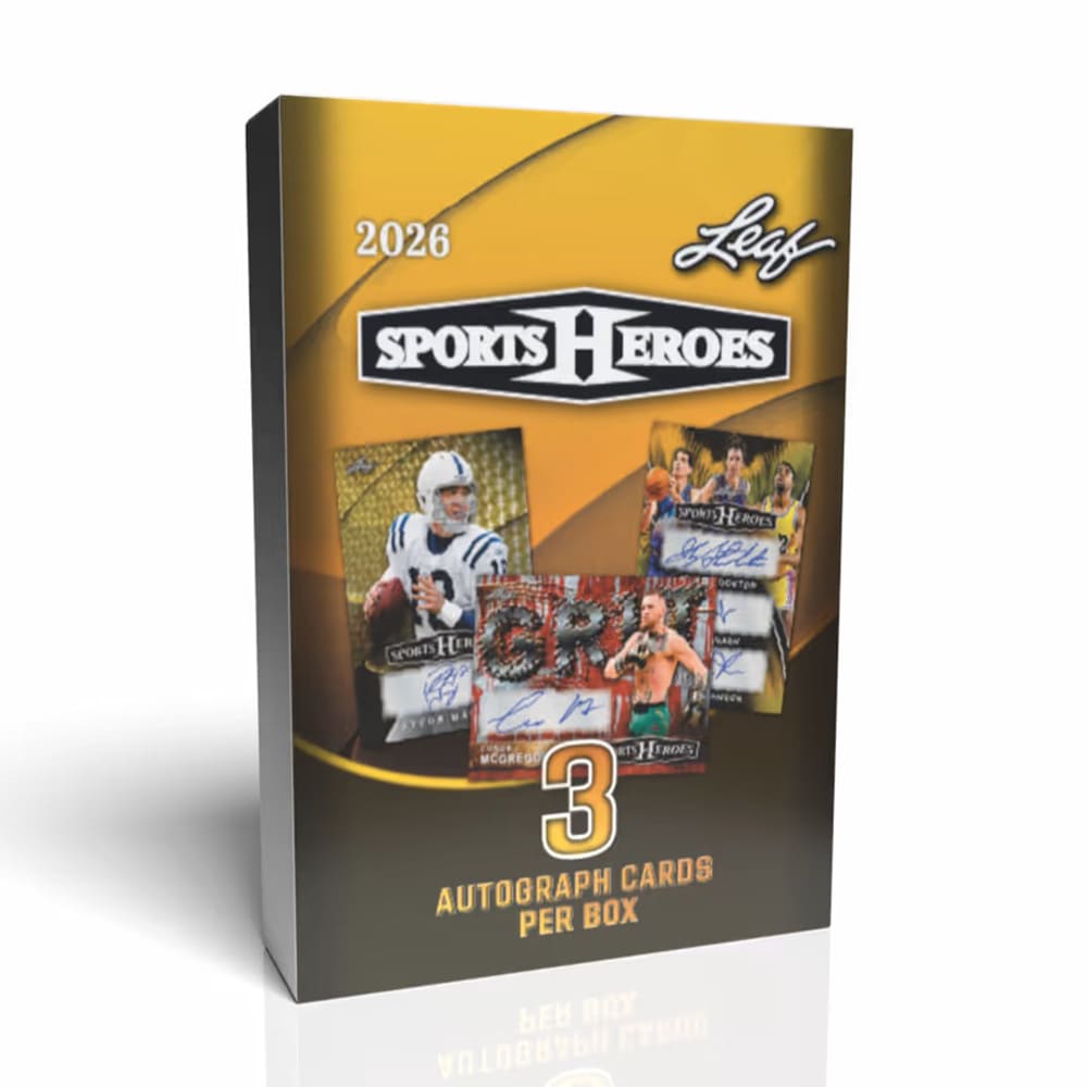 2026 Leaf Sports Heroes Box 1/28入荷！！ ｜カードファナティック
