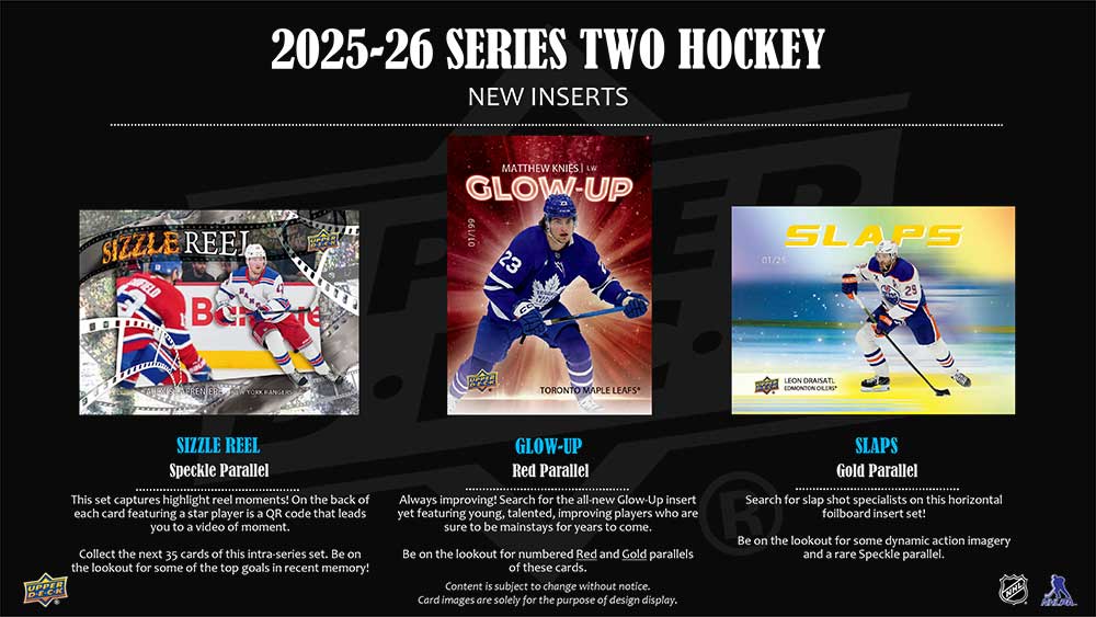 NHL 2025-26 Upper Deck Series 2 Hockey Hobby Box 3/5入荷予定 価格