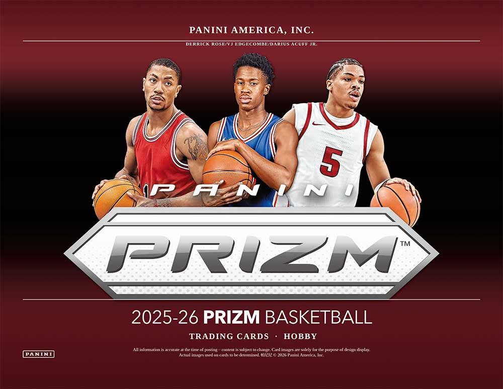 予約）2025-26 Panini Prizm Basketball Hobby Box 8/1入荷予定