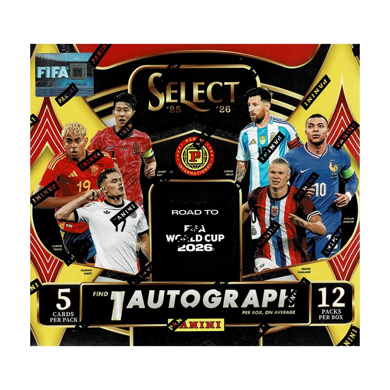 2025-26 Panini Select Road to FIFA World Cup 2026 Soccer Hobby