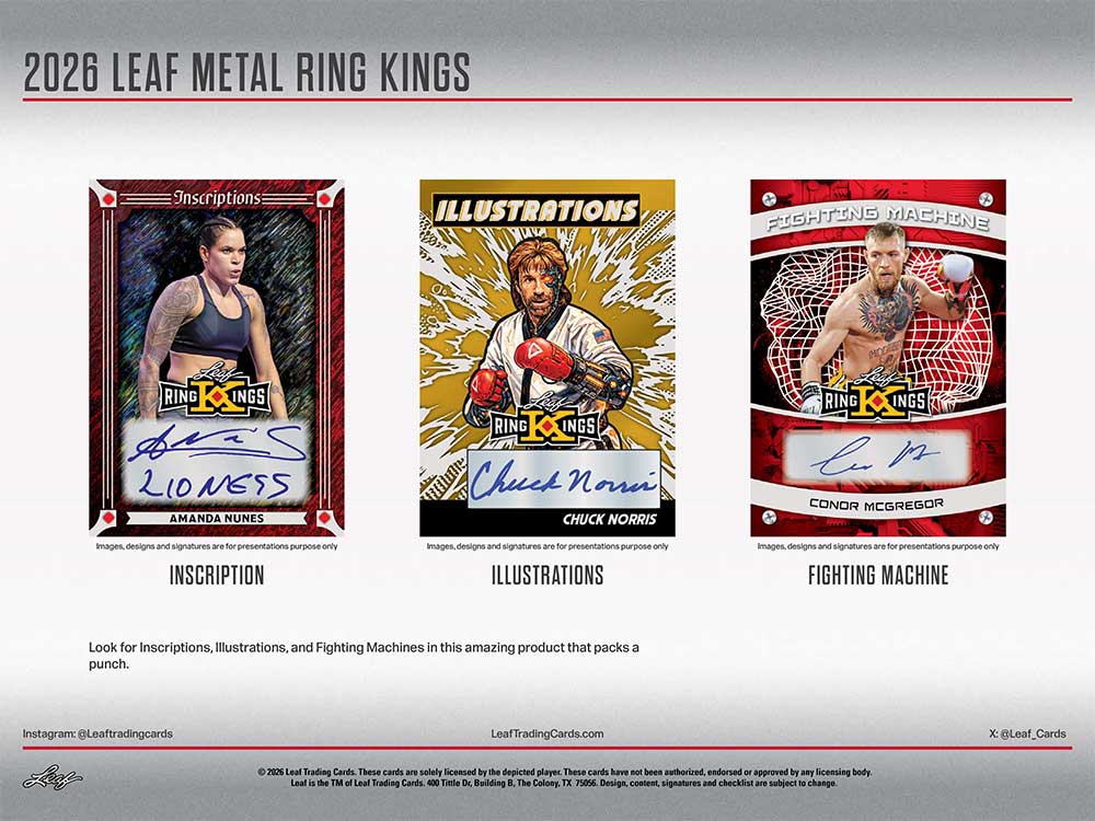 2026 Leaf Metal Ring Kings Box 7/17入荷 ｜カードファナティック公式通販