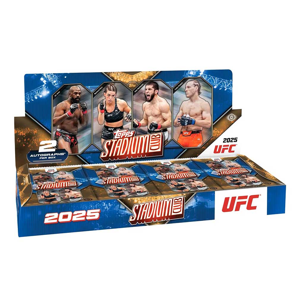 2025 Topps Stadium Club UFC Hobby Box 1/24入荷！ ｜カード