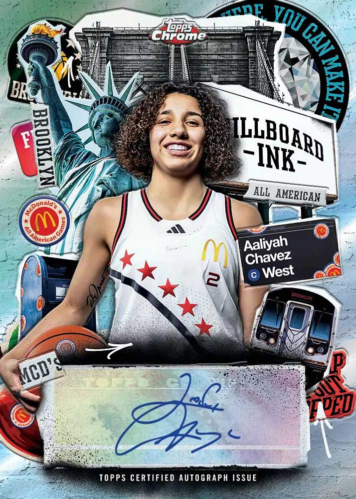 2025 Topps Chrome McDonald's All American Basketball Hobby Box 3