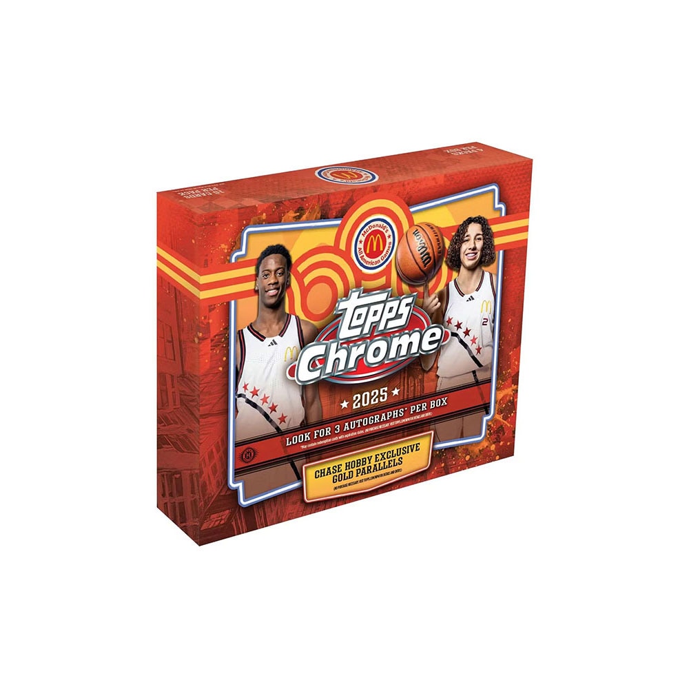 2025 Topps Chrome McDonald's All American Basketball Hobby Box 3