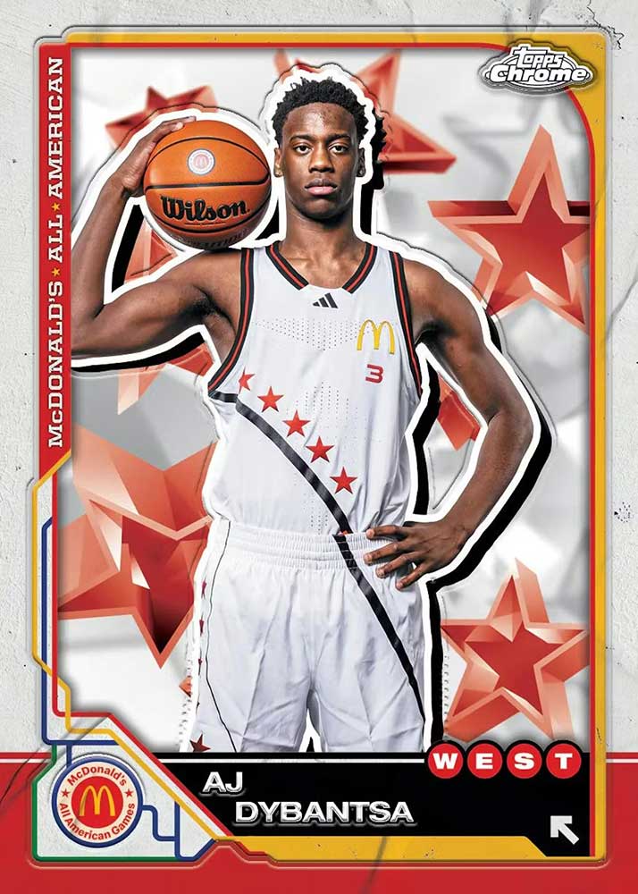 2025 Topps Chrome McDonald's All American Basketball Hobby Box 3