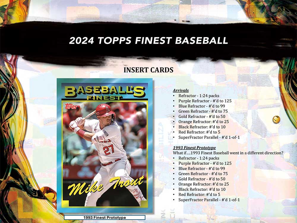MLB 2024 Topps Finest Baseball Box 8/7入荷！！ ｜カード