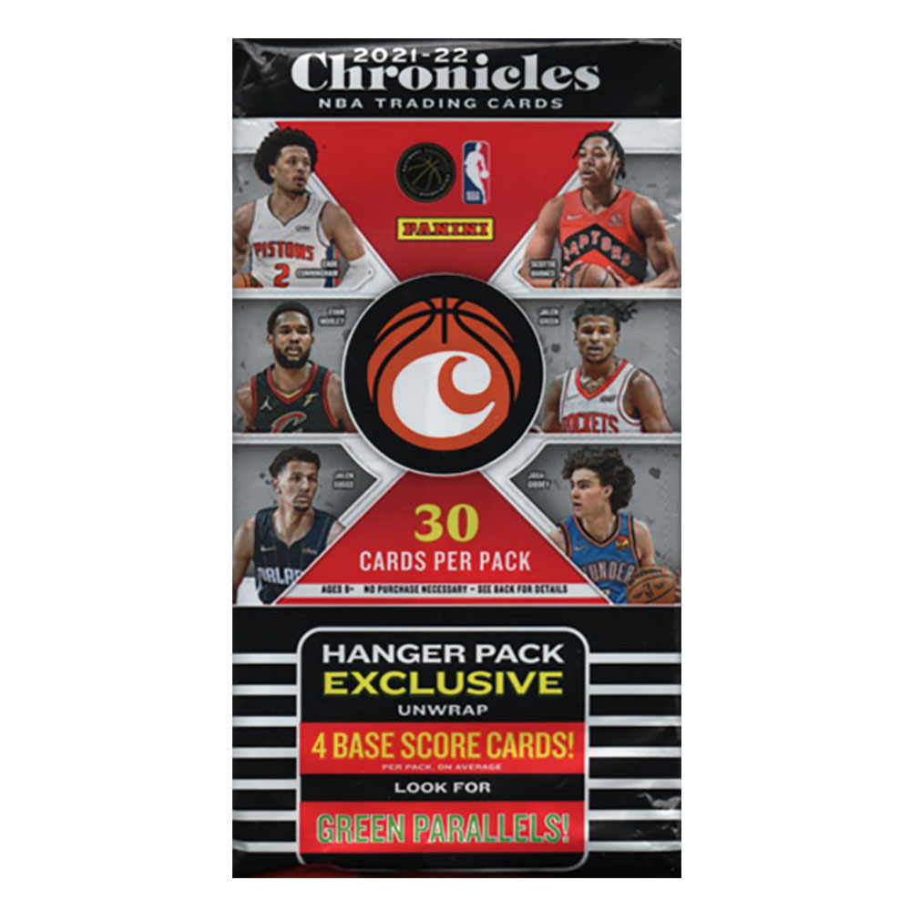 NBA 2021/22 Panini Chronicles Hanger Pack 10/20