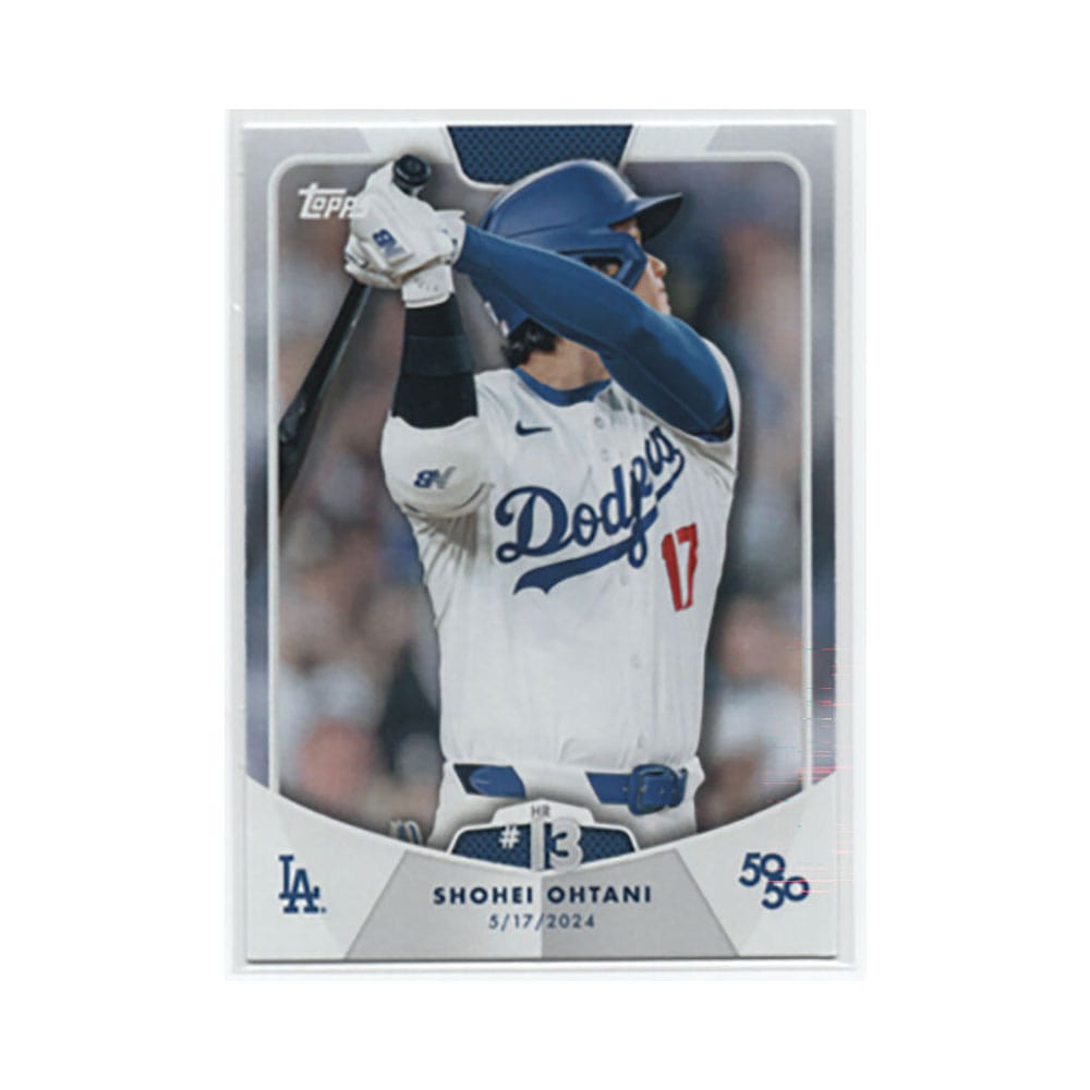 大谷翔平 50/50 バリエーション 大谷翔平【2024 Topps 50/50】HR#13 #24 |カードファナティック