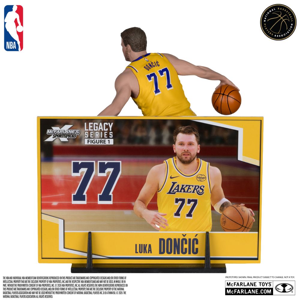ルカ・ドンチッチ Mcfarlane NBA 2026 (レイカーズ / イエロー
