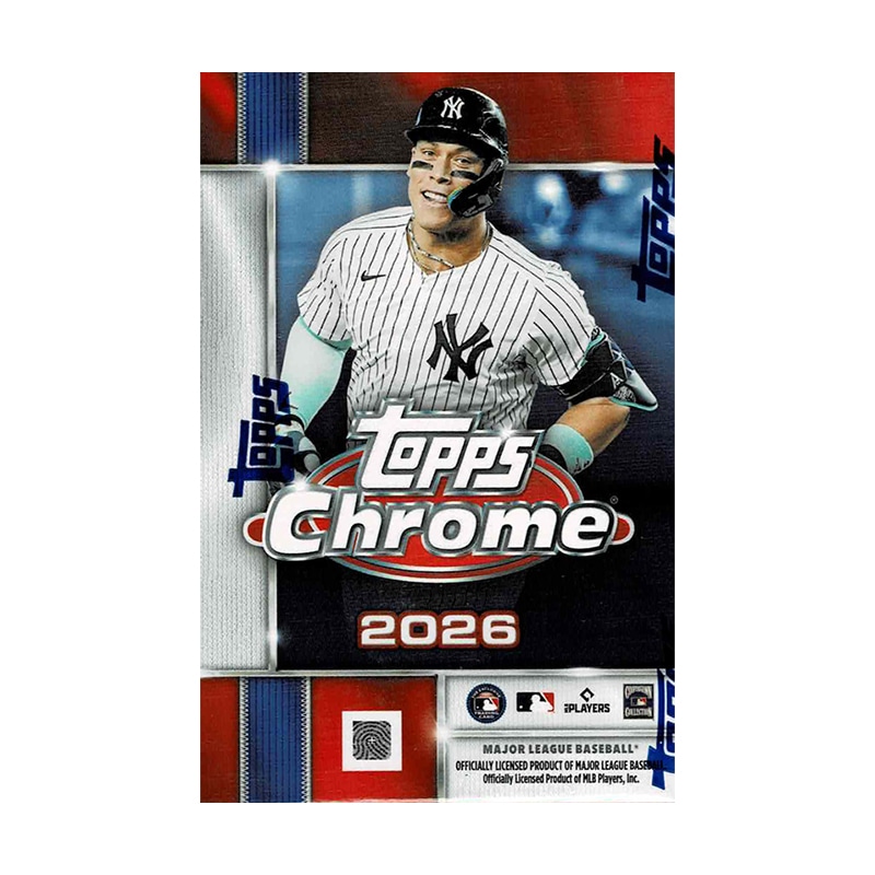 MLB 2026 Topps Chrome Baseball Value Box 7/23入荷 ｜カード