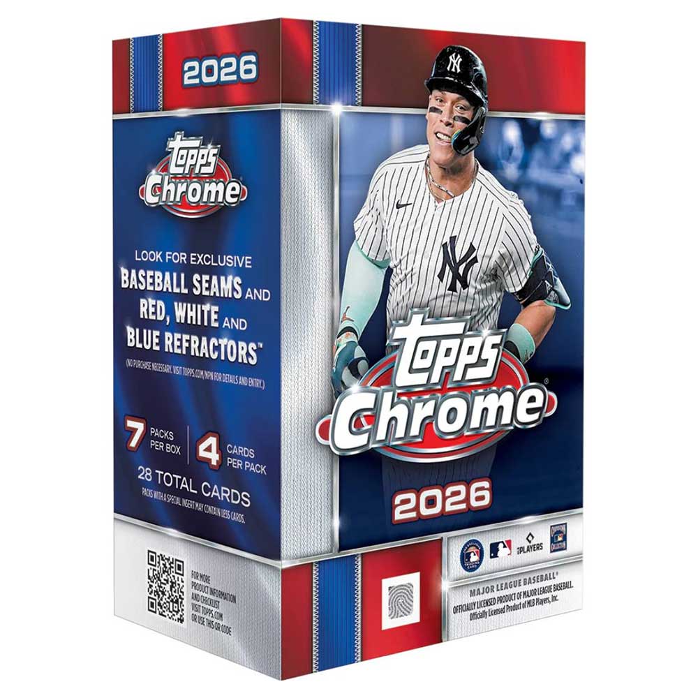 MLB 2026 Topps Chrome Baseball Value Box 7/23入荷 ｜カード