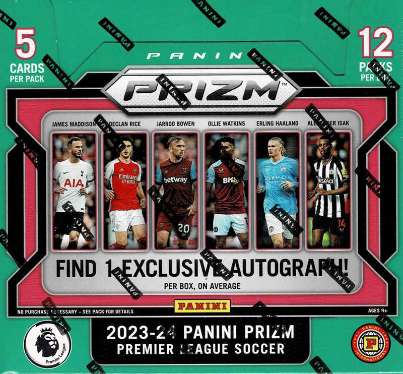 2023-24 Panini Prizm EPL Soccer Hobby International Box 4/27١