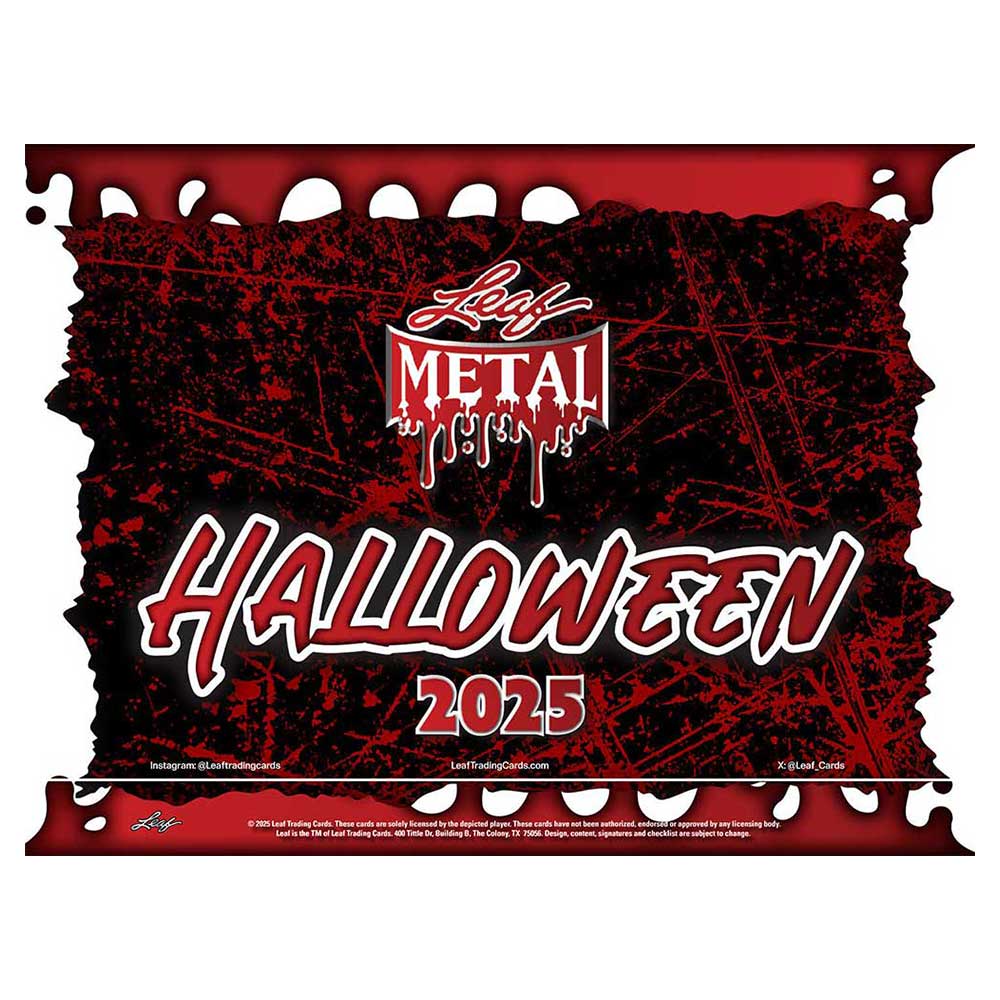 2025 Leaf Metal Halloween Trading Cards Box 10/3入荷