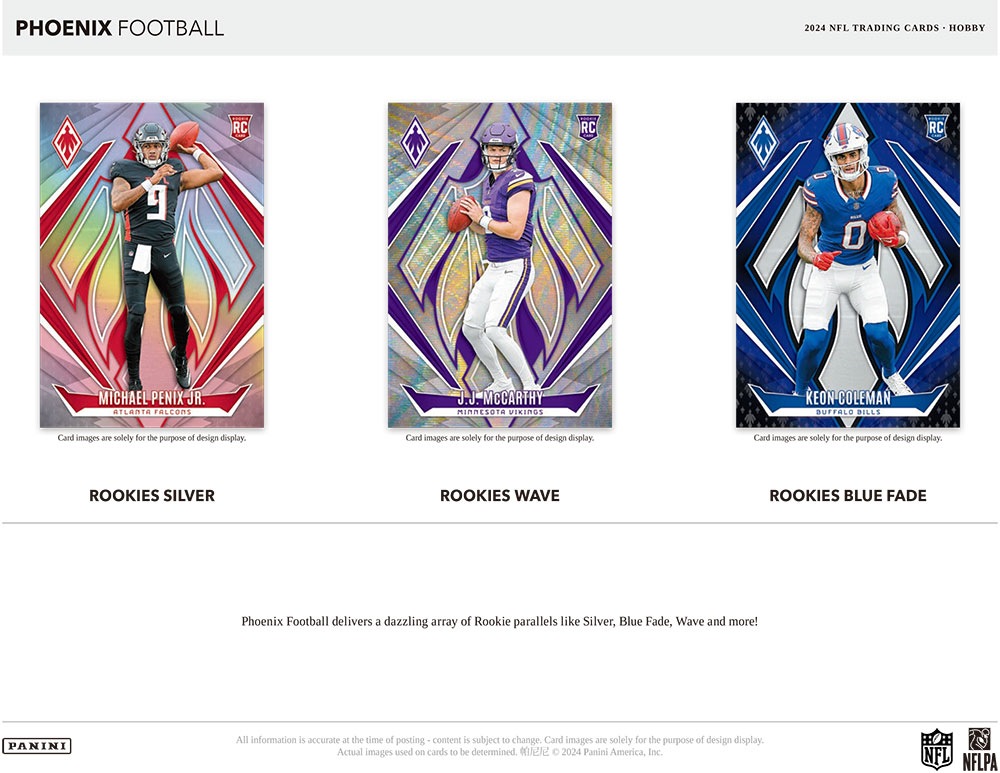 NFL 2024 Panini Phoenix Football Hobby Box 4/19入荷 ｜カード