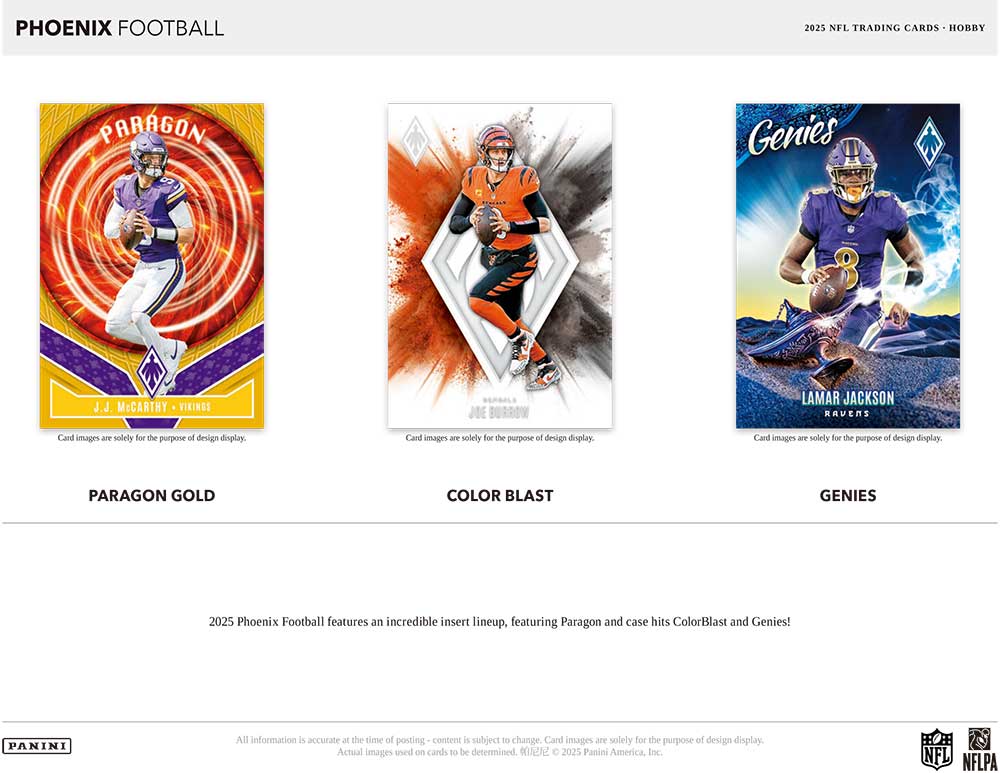 NFL 2025 Panini Phoenix Football Hobby Box 11/13入荷 ｜カード