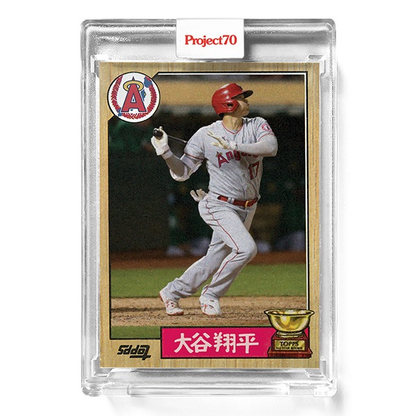 大谷翔平 #650 Topps Project70 Card Shohei Ohtani by Bobby Hundreds
