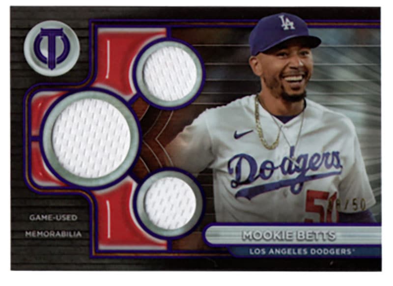 ムーキー・ベッツ/Mookie Betts 2024 Topps Tribute 48/50 ｜カード