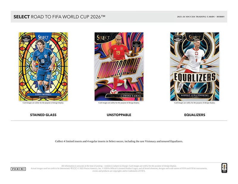 予約）2025-26 Panini Select Road to FIFA World Cup 2026 Soccer