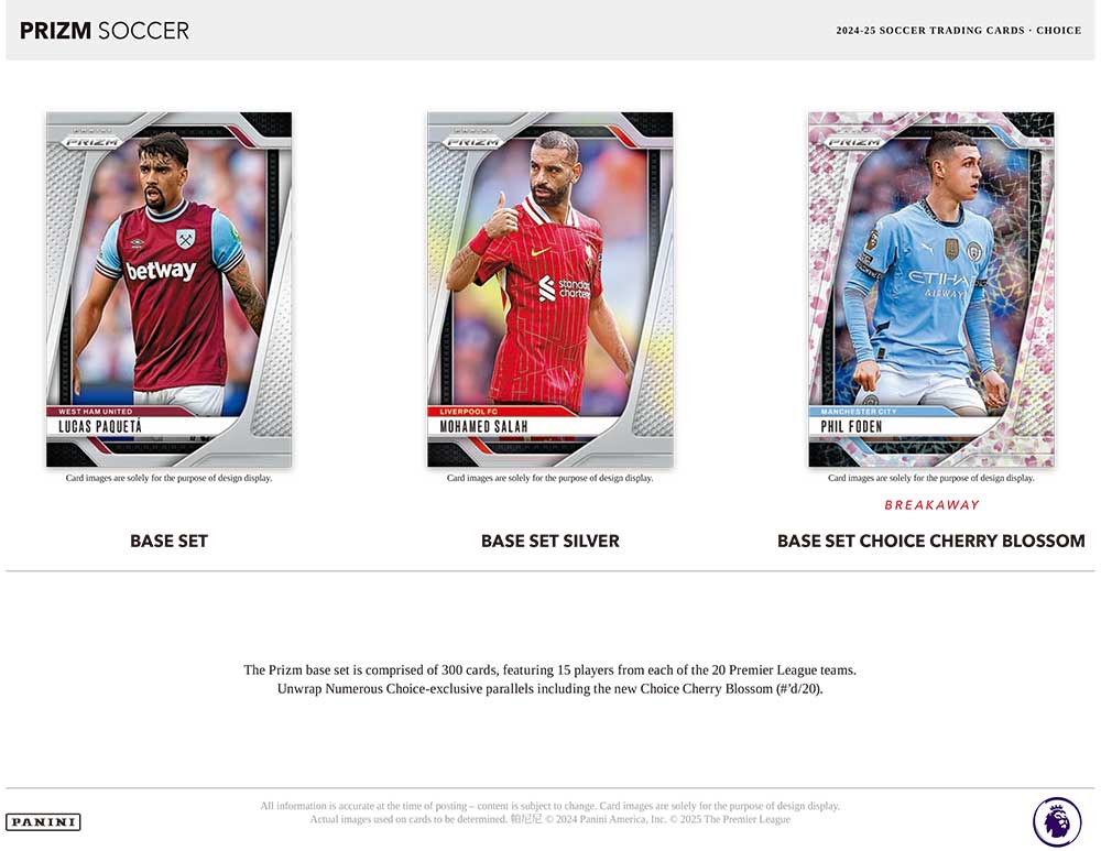 2024-25 Panini Prizm Premier League Soccer Choice Box 5/10